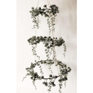 Heng 3 kranser Lerk 45x130cm