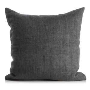 Putetrekk Olivia 100% lin 50x50cm grå