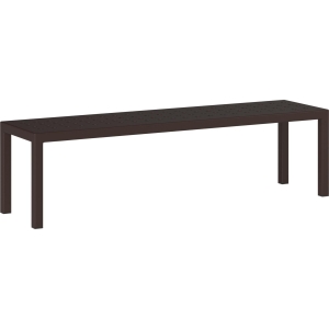 Frame spisebenk 150cm Bronse