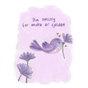 Anne kort små - Din omsorg