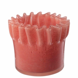 Vilte Lyslykt D11,5 H11,5 cm Korall