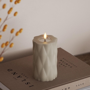 LED Harlequin kubbelys 7,5x12.5 sand