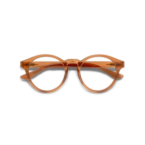 Lesebriller Casual brun +2.5