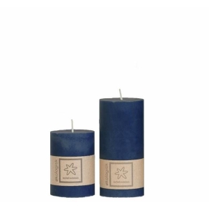 1 Kubbelys Økologisk 100%stearin 7x15 Marineblå