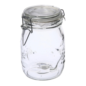 Syltetøyglass med patentlokk 1L