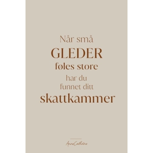 Anne kort tekst - Små gleder