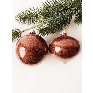 Julekule dråpe/rund rød pris per stk.