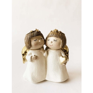 To engler med hjerte h 10,5 cm