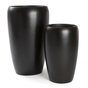 Milano potte LITEN sort matt 1 stk