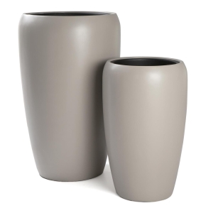 Milano potte Lysgrå LITEN matt 1 stk