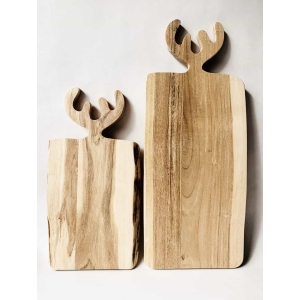 Fjøl Akasie "reinsdyr" 23x55cm