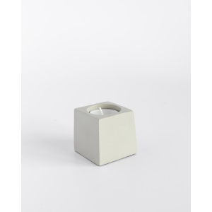 Cube t-lysholder sand