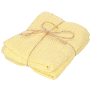 Kjøkkenhåndkle 2pkn. gul 50x70