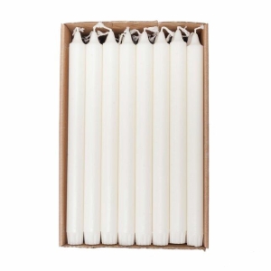 Kronelys Økologisk 100% stearin hvit