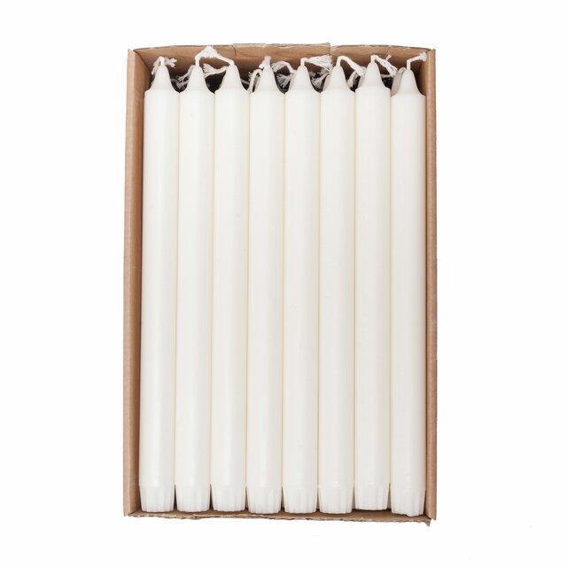 Kronelys Økologisk 100% stearin hvit