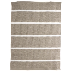 Rye plast 50x70 beige,hvit