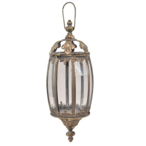 LANTERNE CHAIN 46X17CM ANTIK GULD CHAIN 1 M