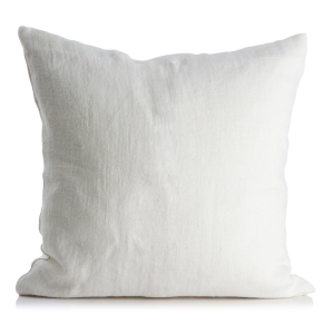 Putetrekk Olivia 100% lin 50x50cm offwhite