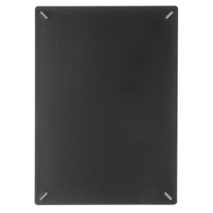 Skjærebrett med anti-skli sort 36x26cm