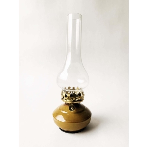 Parafinlampe gul