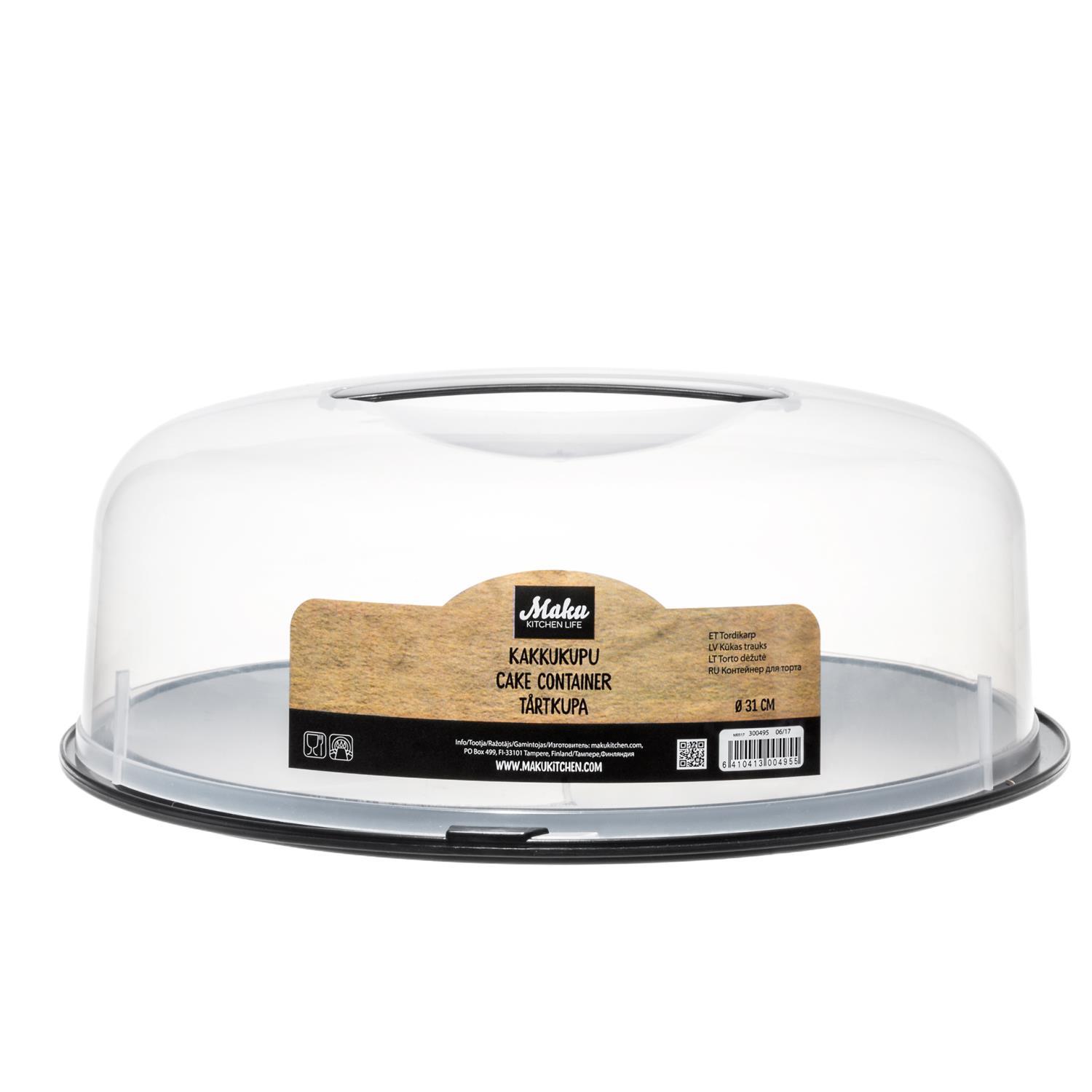 Kaketine sort ø:31cm