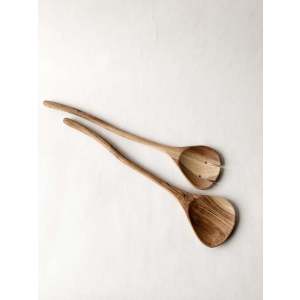 Salatbestikk akasietre 37cm s/2