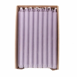 1 Kronelys Økologisk 100%stearin Støvlilla