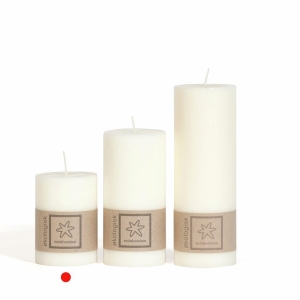 Kubbelys Økologisk 100% stearin Offwhite 7x10