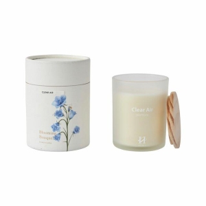 Monterosi Duftlys Frosted 9x9x15cm Clear Air