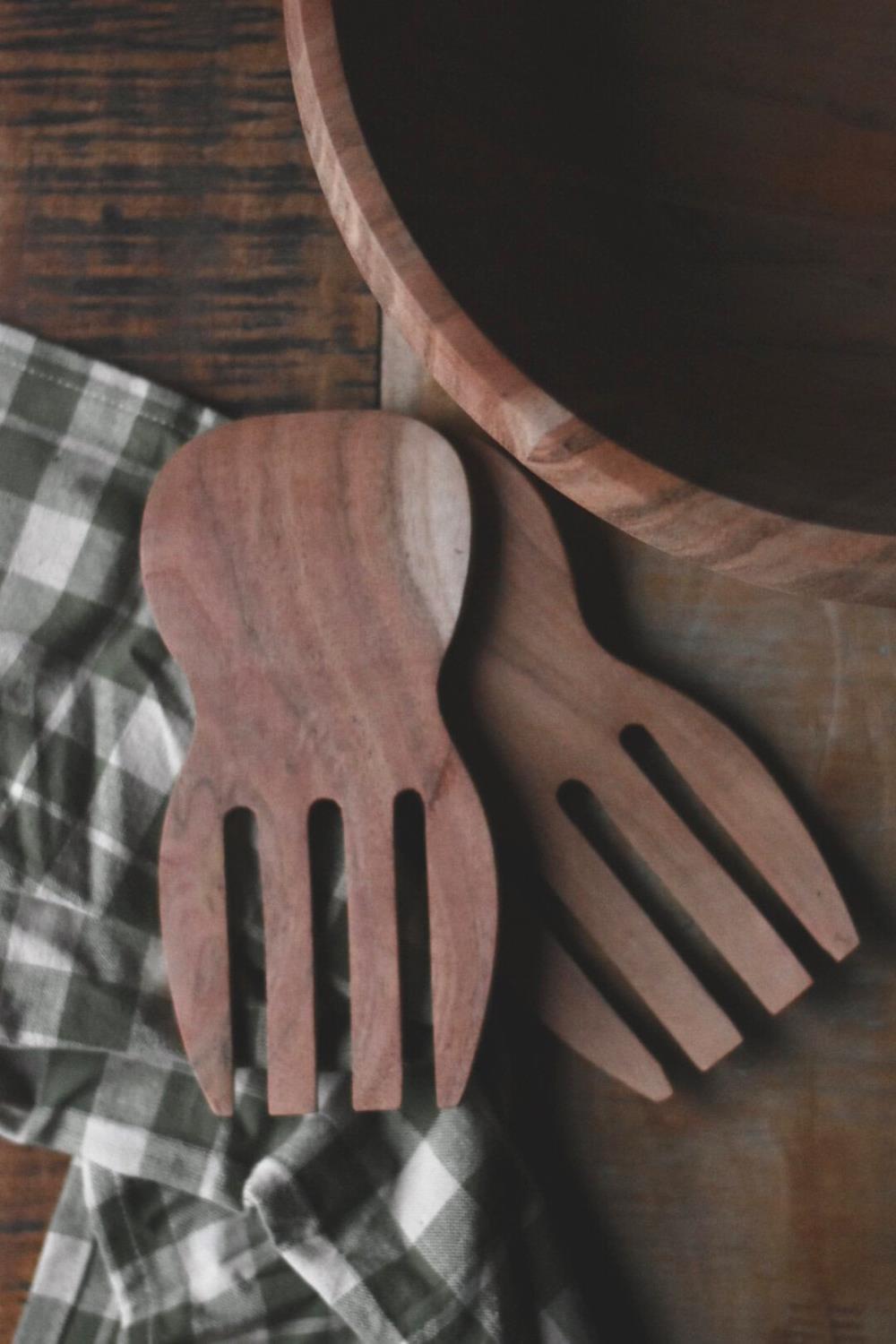 Salatbestikk 20x10cm - Bilde 2