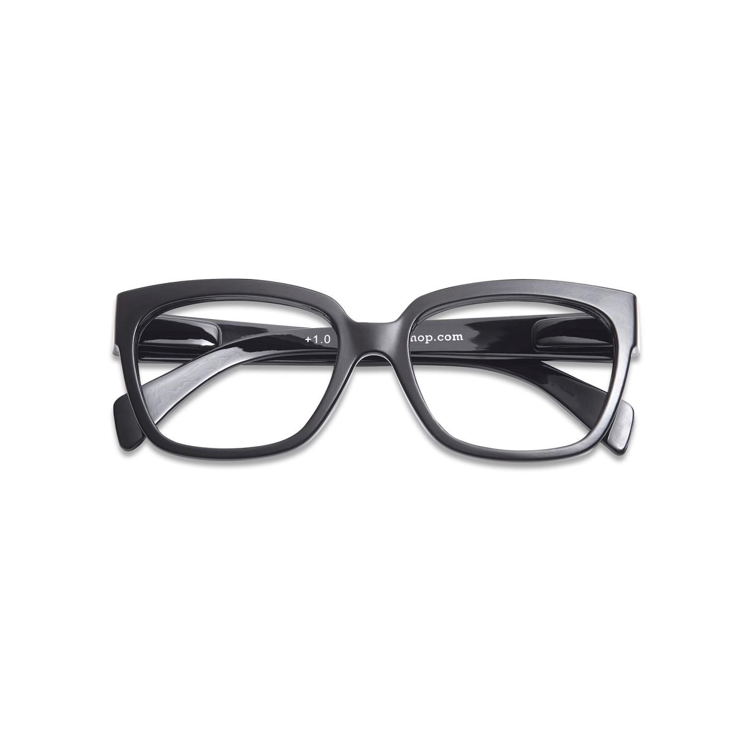 Lesebriller Mood sort +3