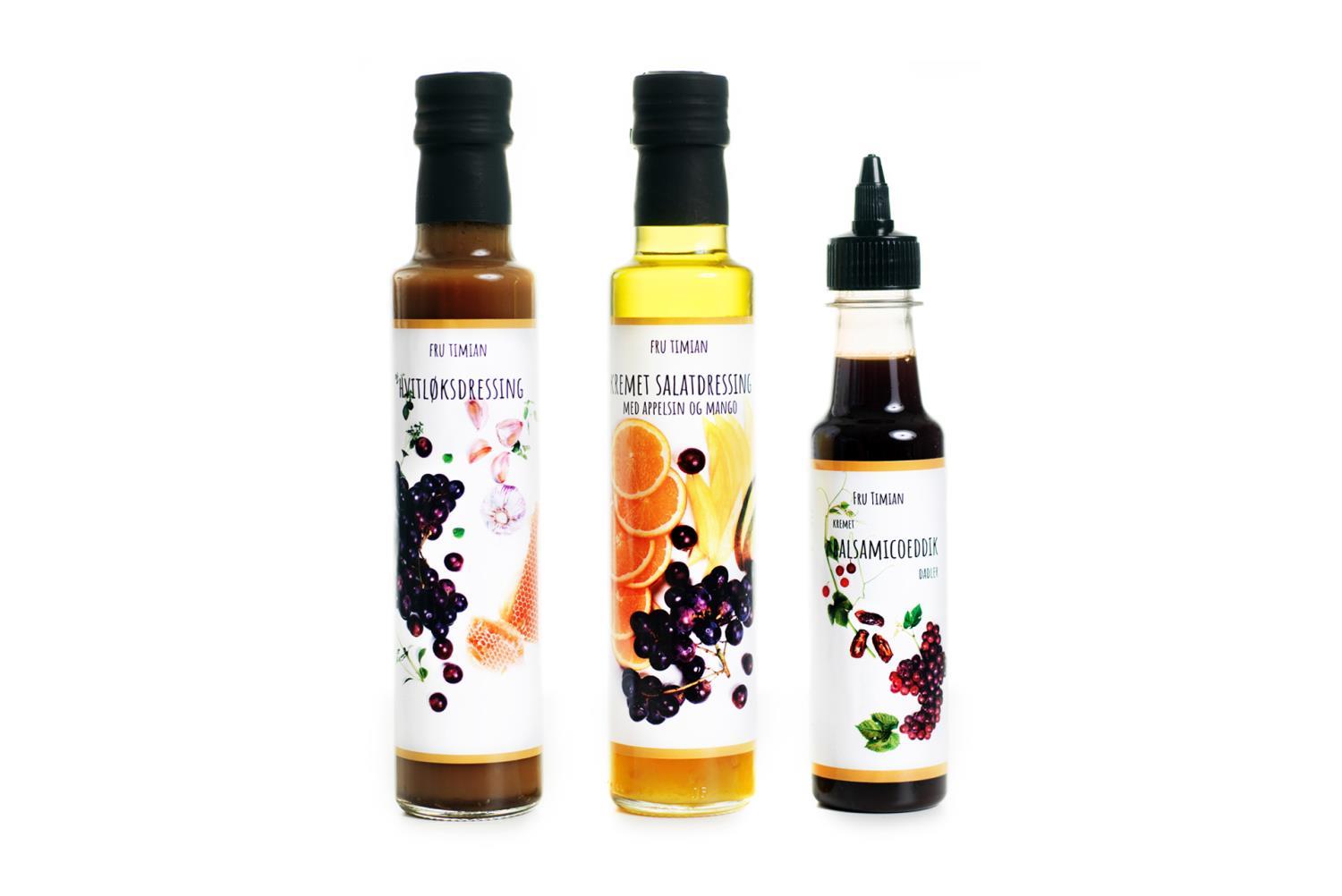 Kremet balsamicoeddik med dadler Fru Timian - Bilde 2