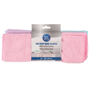 Mikrofiberklut 8-pk 3 farger