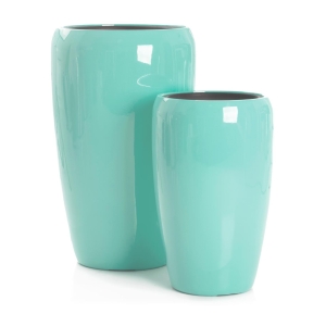 Pottesett à 2 Milano Mint H:68/51 Ø:43/32 cm