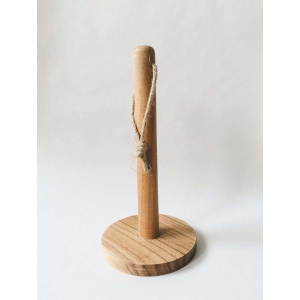 Tørkerullholder i Akasietre h28cm