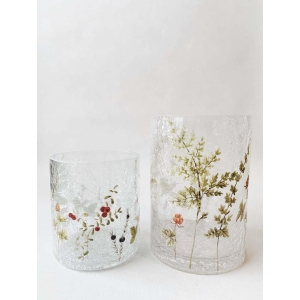 Lysglass krakelert - Lyng stor