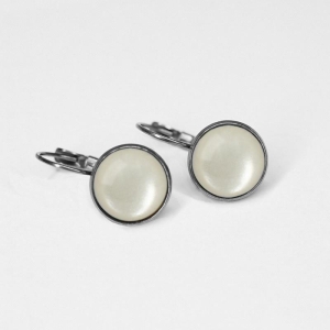 Øredobber Urban Hippies - Elfenben (sølv)