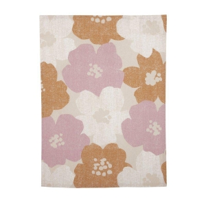 Lotta Kjøkkenhåndkle 50x70 cm Orange/rosa/beige