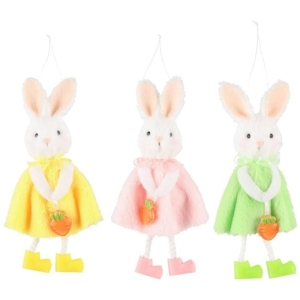 Dekorfigur kanin 17.5 cm Pris per stk.