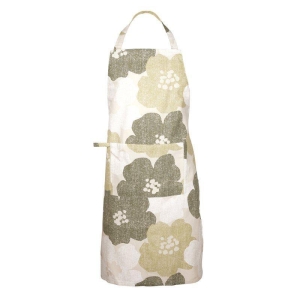 Lotta Kjøkkeforkle 60x90 cm Grønntoner/beige