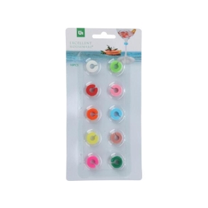 Markør til glass "Rund" 6 pkn.