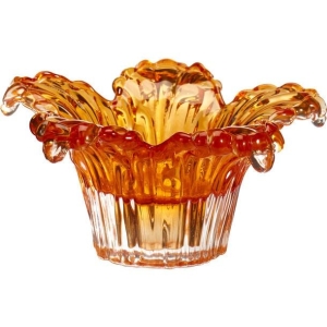 Telysestake Palme orange 12,5x6cm