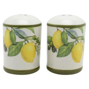Salt/ pepperbørse sett med sitronmotiv