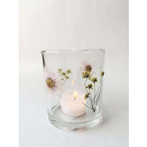 Lysglass botanikk 9x10 cm Natur