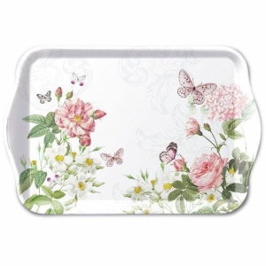 Fat melamine 13x21 cm Amelia white