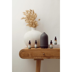Aroma diffuser sort Porselen Stone Soap Spa