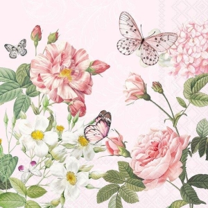Serviett Lunsj "Amelia pink"