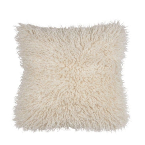 Putetrekk CURLY 48x48cm offwhite