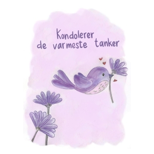 Anne kort små - Kondolerer
