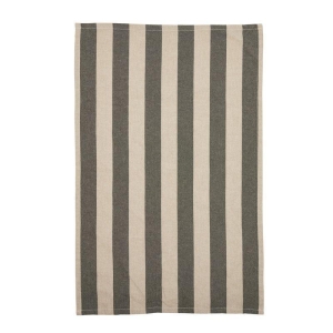 Amalia kjøkkenhåndkle 50x70cm Grønn/offwhite